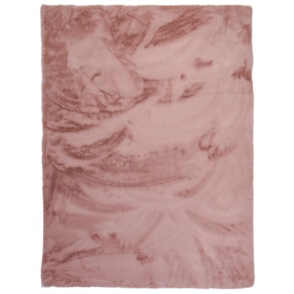Indavo Dywan RABBIT-FUR 60 x 100 cm pudrowy róż