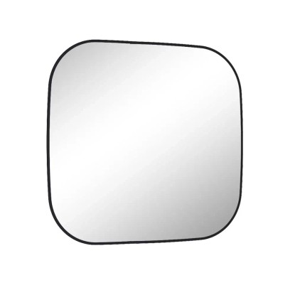 Lustro z oświetleniem LED Sharon czarne - 70 x 80 x 2,9 cm