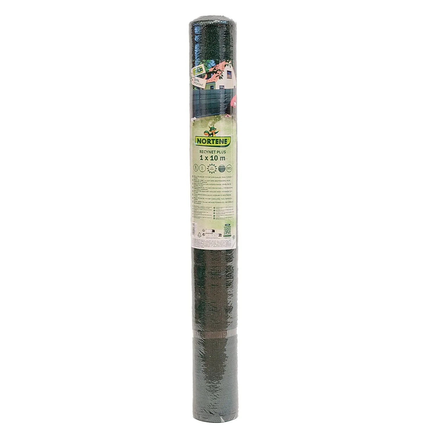 Mata cieniująca RECYNET PLUS zielona 170g/m2 - 2x50 m