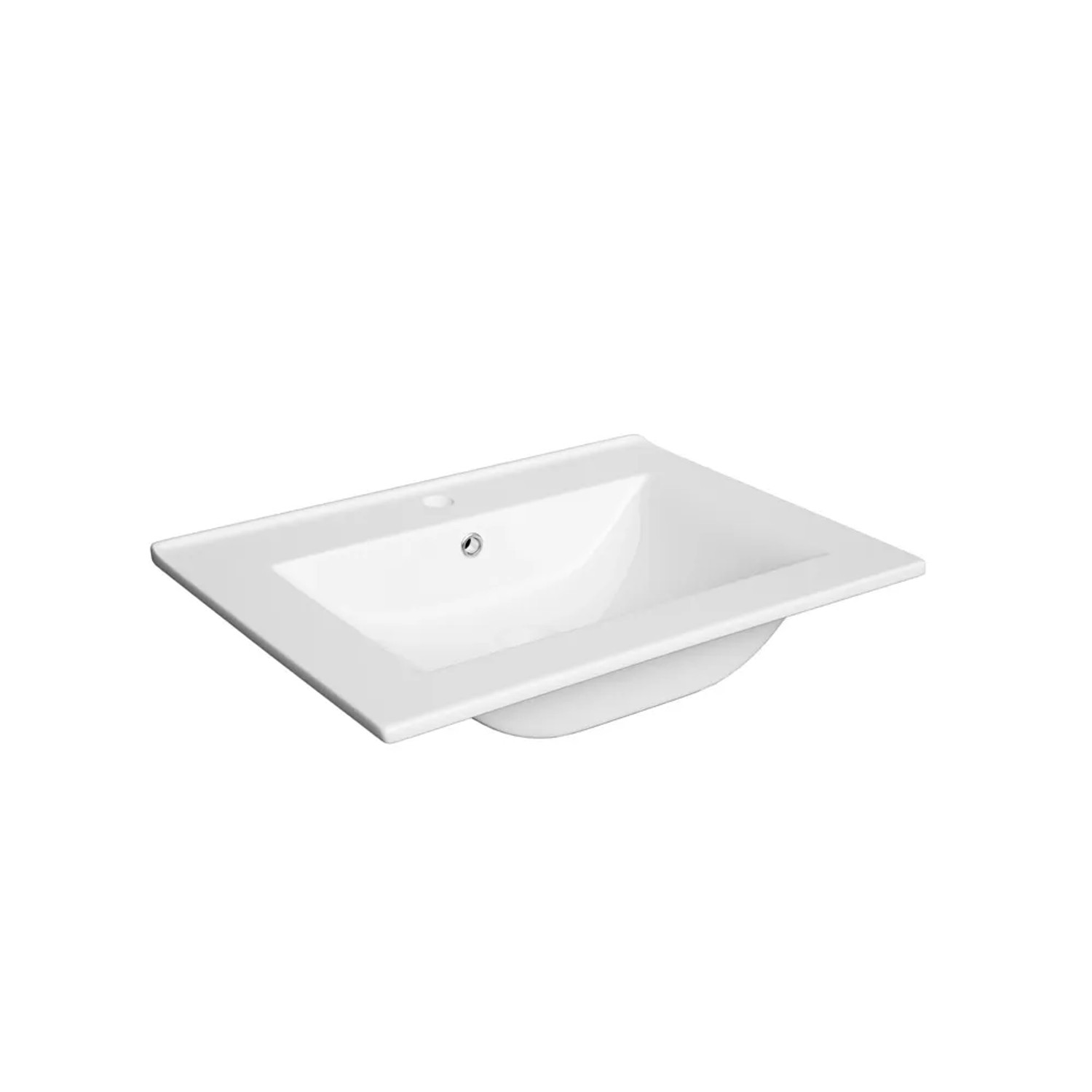 Defra Umywalka Metro z otworem 60 cm biała