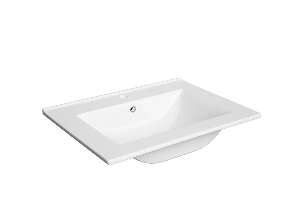 Defra Umywalka Metro z otworem 60 cm biała