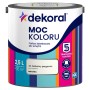 Farba do wnętrz Dekoral, kolor Delikatny pergamin, puszka 2,5L. Kolorowe farby do ścian.