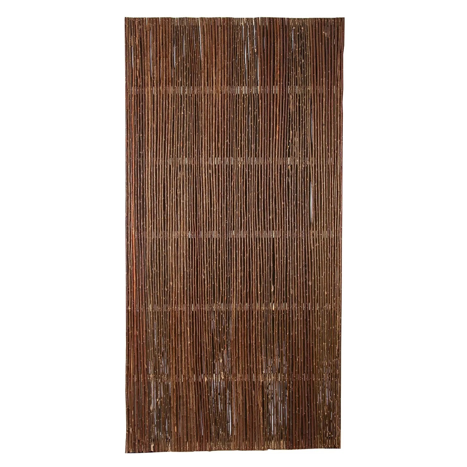 4IQ Osłona wiklinowa pełna brązowa 180 x 90 x 3 cm