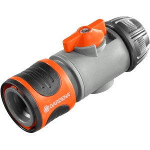 Gardena Regulierstopp do węża: Złączka do regulacji i zatrzymywania przepływu wody.