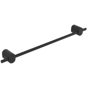 Czarny metalowy uchwyt meblowy/wieszak na ręczniki t.b.t.