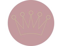 Direct H&G Dywan dziecięcy SOFIA korona śr. 100 cm Direct H&G Dywan dziecięcy SOFIA korona śr. 100 cm