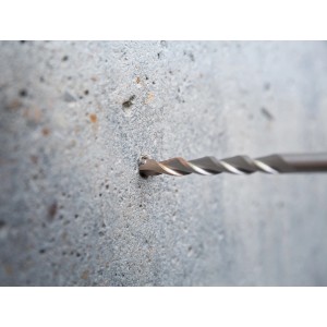 Wiertło do młotka LUX HM SDS Plus wierci otwór w betonie. Ø 6 mm x 160 mm.
