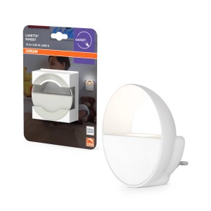 Osram LED Lampka Nocna Lunetta Sunset, 0,65W, neutralna biel, do gniazdka.