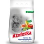 Opakowanie nawozu uniwersalnego Azofoska w granulkach ze zdjęciem owoców i warzyw.