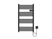 Grzejnik elektryczny programowy antracytowy 96 x 54 cm 500W Grzejnik elektryczny programowy antracytowy 96 x 54 cm 500W