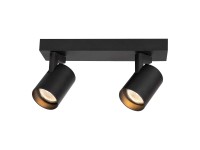 MiLAGRO Oprawa Volf Spot 2 x GU10 czarna