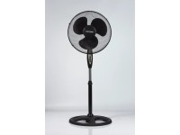 Volteno Wentylator podłogowy 40W czarny z pilotem