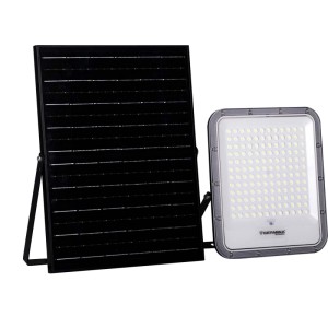 Germina Naświetlacz LED DORADO z panelem sol. 200W 5000K 1800lm IP65 chrom
