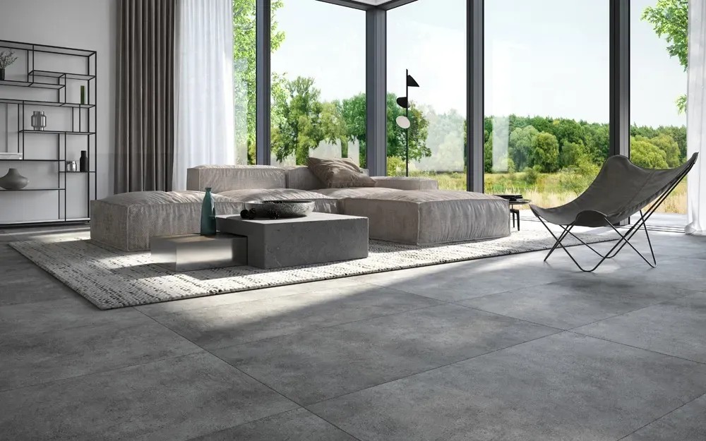 Gres szkliwiony Mathis grey 59,8 x 119,8 cm
