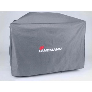 Landmann Premium Pokrowiec ochronny XL, szary pokrowiec na grille gazowe.