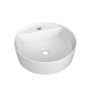 Ravak Umywalka UNI 400 F ceramiczna nablatowa 40x40_3