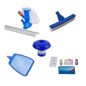 Zestaw do pielęgnacji basenów i spa ogrodowych - 6 cz.