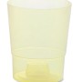 Żółta osłonka t.b.t. na rośliny doniczkowe, plastik.