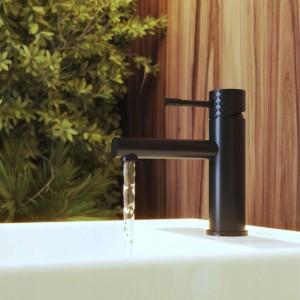 Granitan Bateria umywalkowa Glami czarna