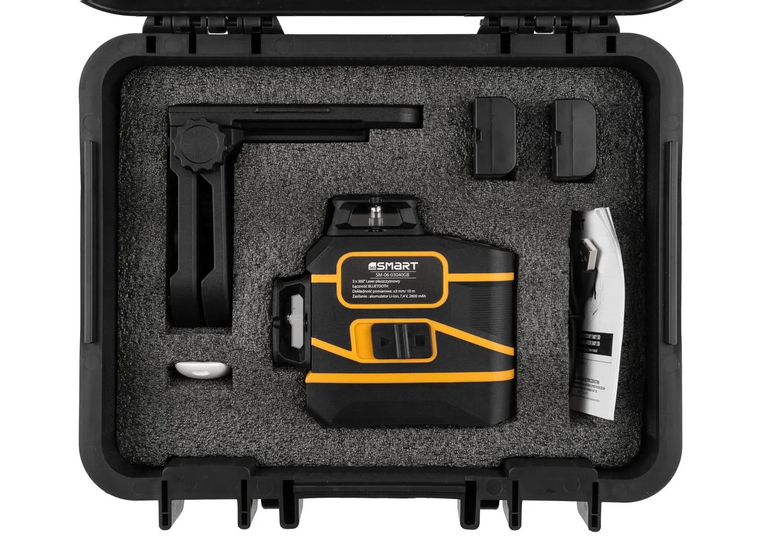 SMART365 Laser płaszczyznowy SM-06-03040G 3x360° zielony 40 m