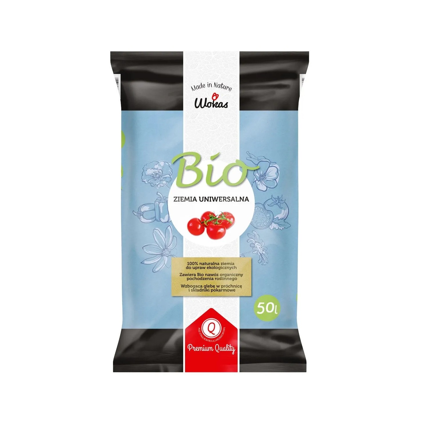 Wokas Podłoże Bio uniwersalne 50L