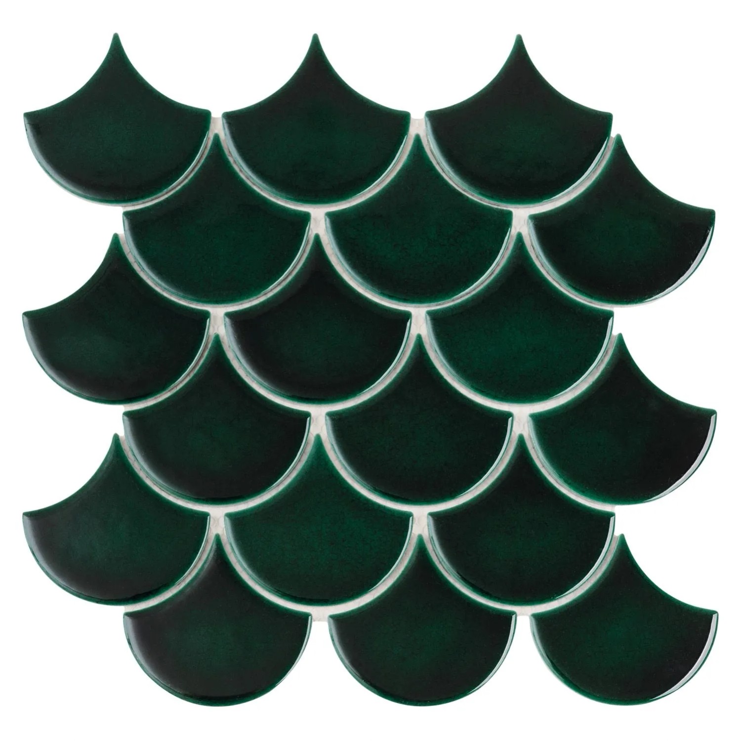 Mozaika Fish scale bora mini 29,6 x 30 cm