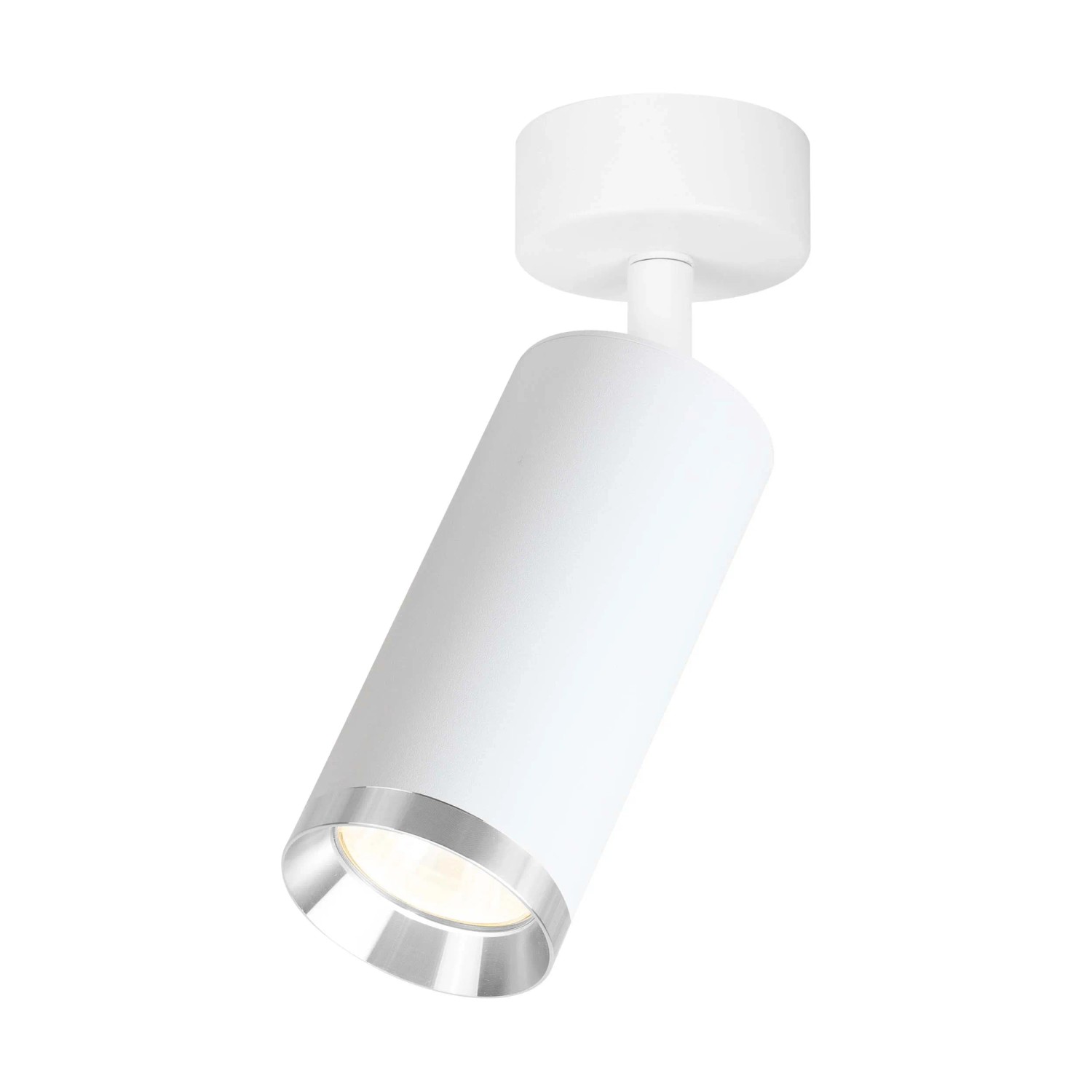 MiLAGRO Spot Mica 1xGU10 10W biały-chrom