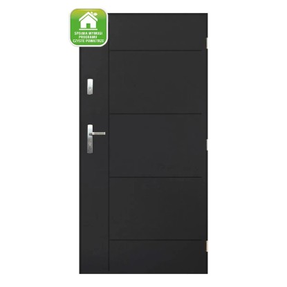 Pantor Drzwi zewnętrzne Rodan antracyt 90P