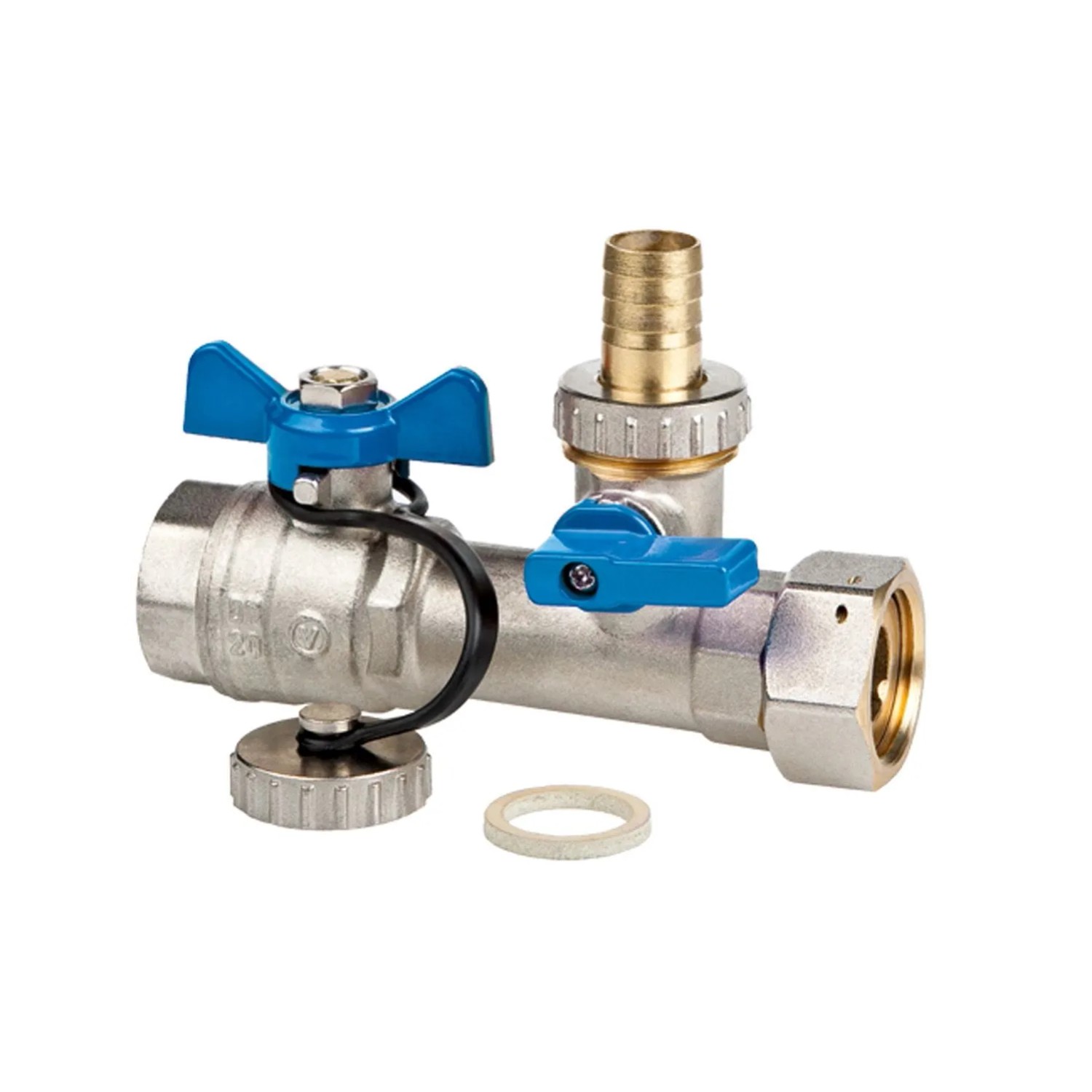 Valvex Zawór kulowy z obrotową nakrętką spust Spin 3/4" G3/4