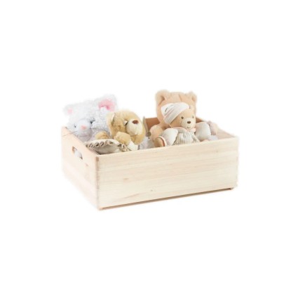 Pinus Skrzynka drewniana M