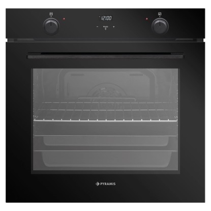 Pyramis Piekarnik do zabudowy PO78052009PBL czarny 59,5 cm