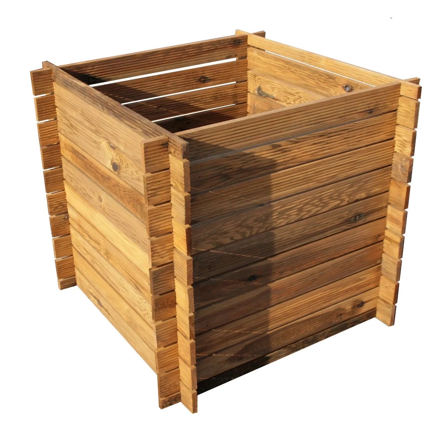 Werth-Holz Kompostownik drewniany - 85x85x75 cm