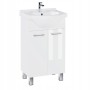 Astor Zestaw Aspen szafka i umywalka biała 51x88x43 cm