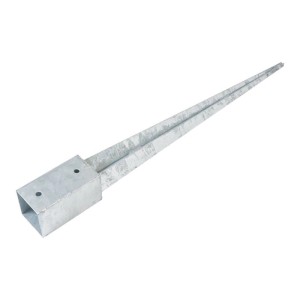 Podstawa słupka ocynkowana wbijana 91x91x740 mm