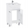 Astor Zestaw Aspen szafka i umywalka biała 51x88x43 cm_2