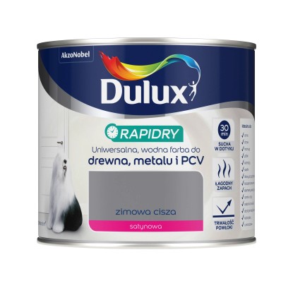 Dulux Farba akrylowa Rapidry zimowa cisza 400 ml