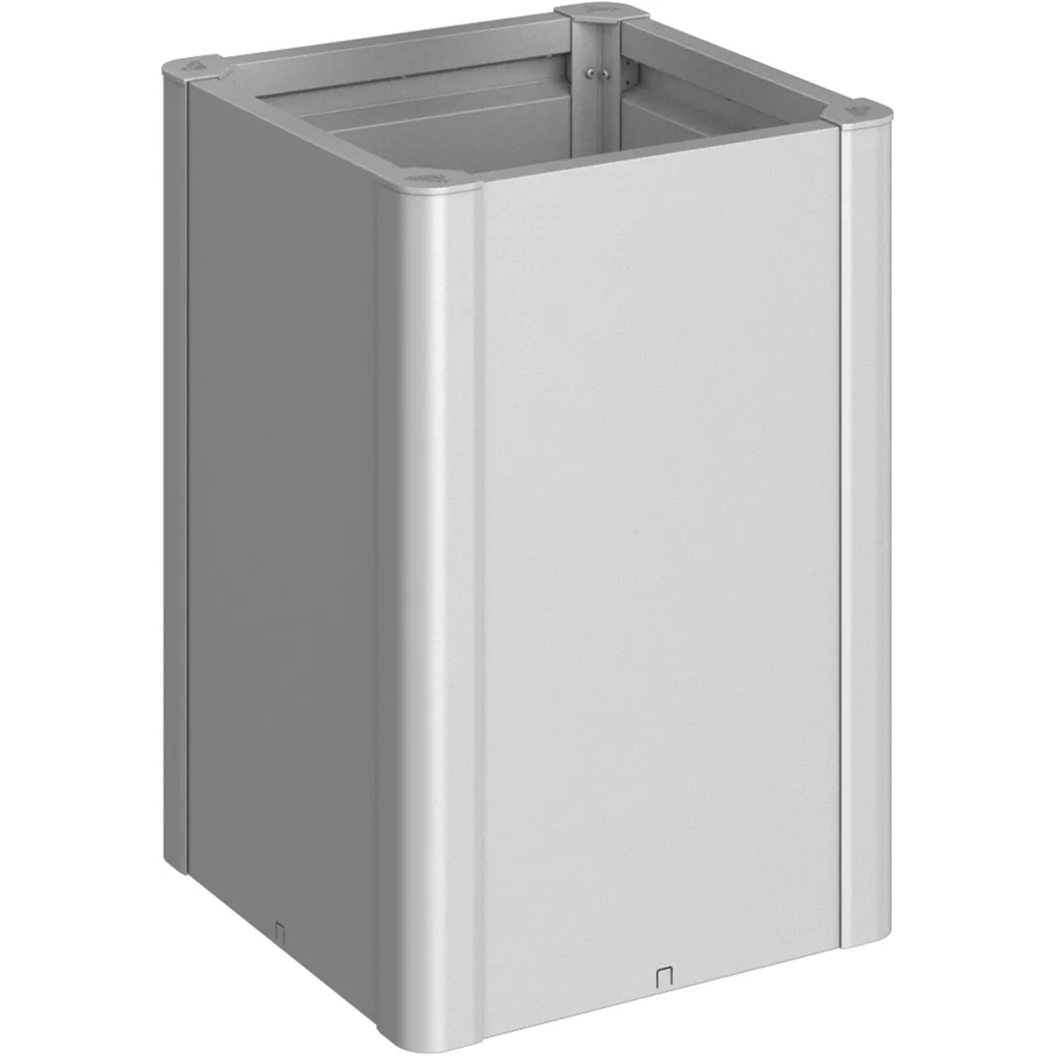 Biohort Kwietnik Belvedere Maxi 50 srebrny metalik - 53 x 53 x 77 cm