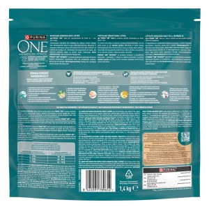 Purina One Adult Sucha karma dla dorosłych kotów, bogata w kurczaka 1,4 kg
