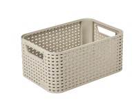 Curver Koszyk Rattan Style S 7l kremowy