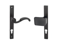 Kuchinox Klamka-uchwyt BARON prawa, czarna