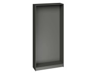 Korpus grafitowy 100 x 225,6 x 35 cm Garderoby/Szafy Modułowe