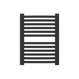 Czarny grzejnik t.b.t. do łazienki i salonu.