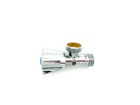 Fluvius Zawór kątowy grzybkowy 1/2 x 3/4