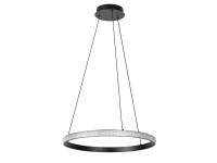 Rabalux Lampa wisząca LED Grete 32W 3000K 2150lm śr. 50 cm czarna