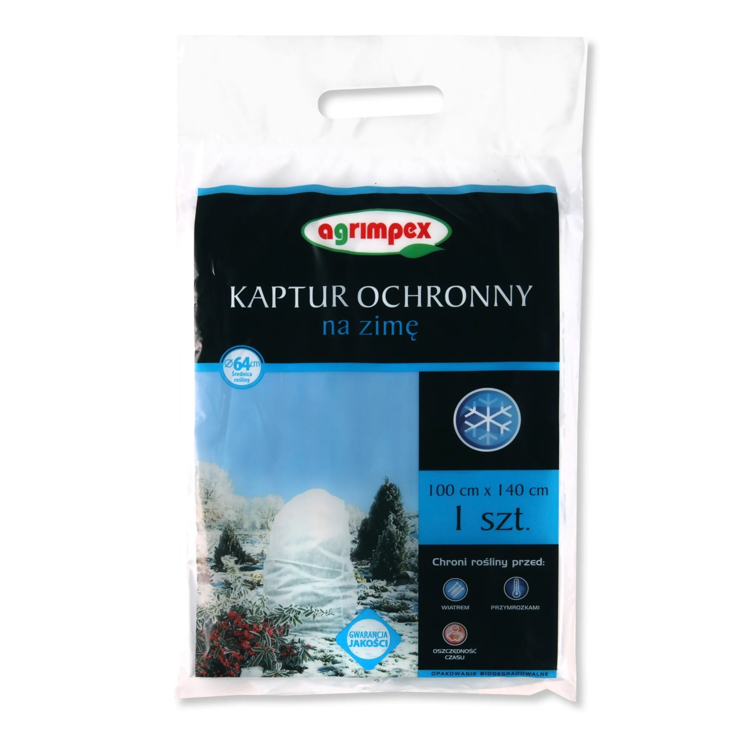 Agrimpex Kaptur ochronny na zimę 100 cm x 140 cm