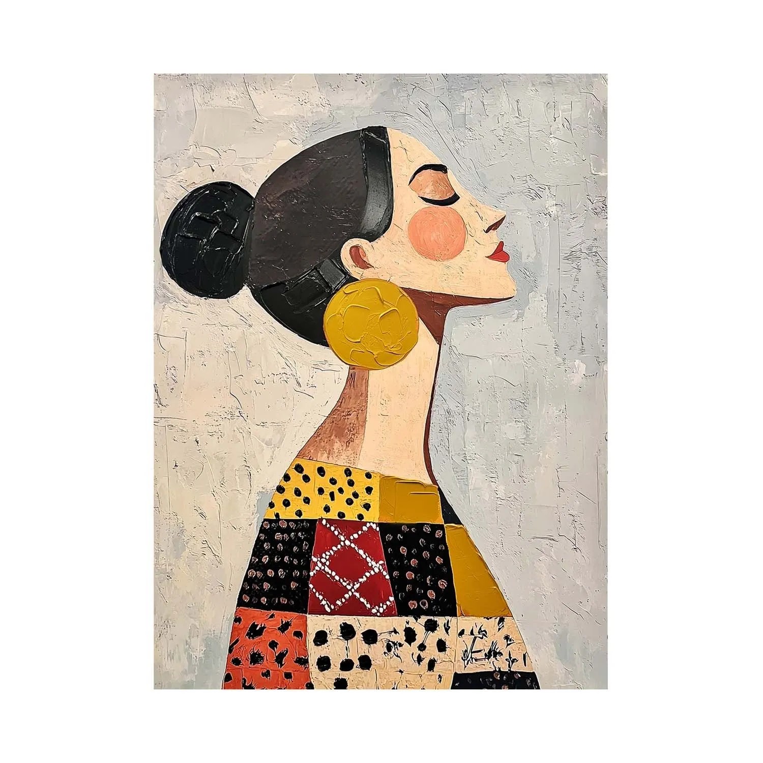 STYLER Obraz MAE PAINTING WA057 70 x 100 cm
