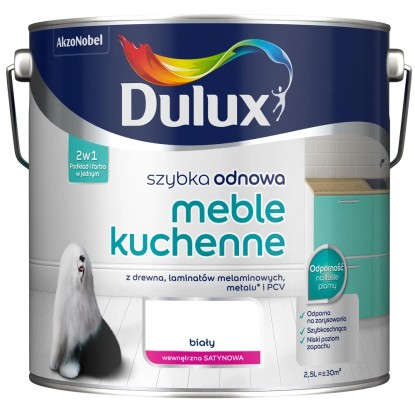 Dulux Szybka Odnowa Meble kuchenne biały 2,5 l