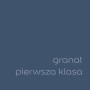 Próbka koloru t.b.t. „Granat“ do ścian wewnętrznych.