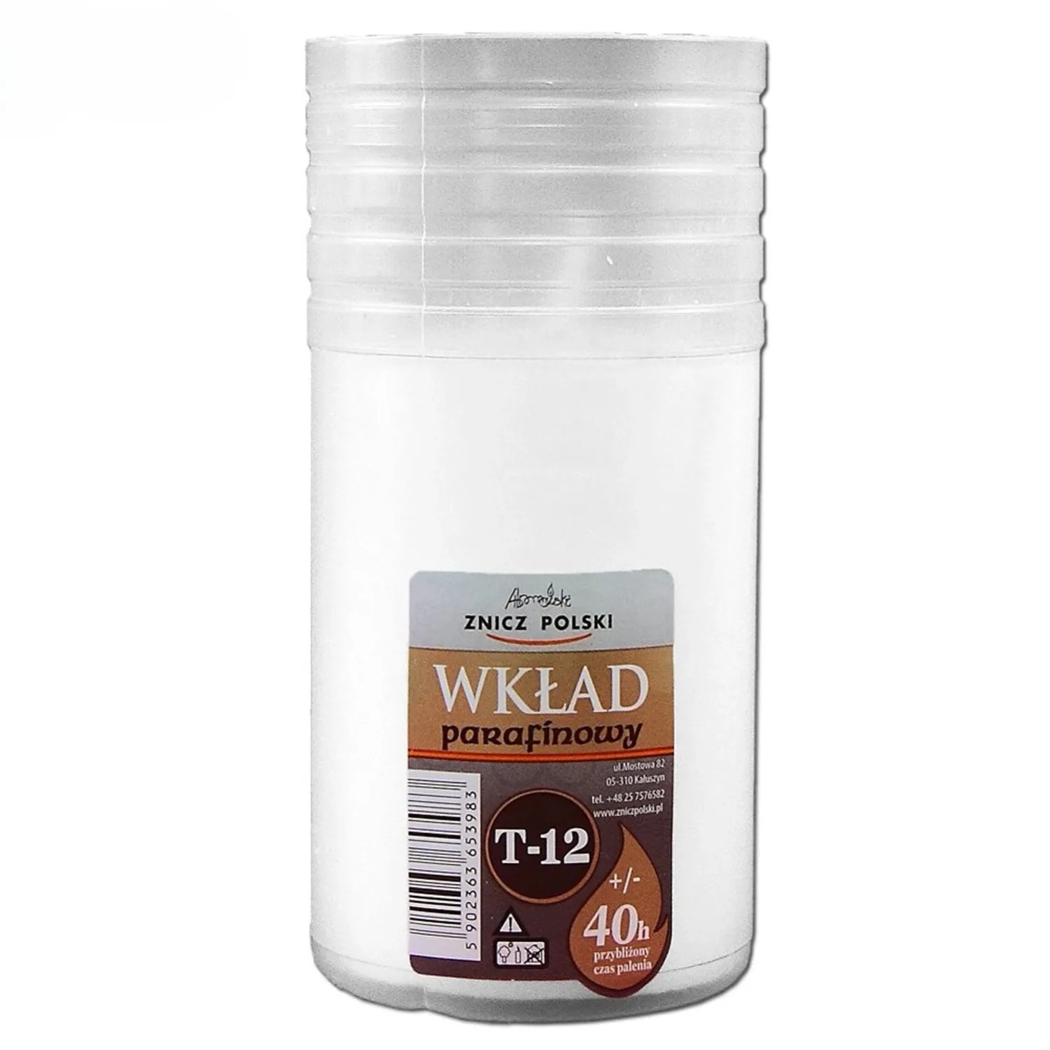 Wkład parafinowy t-12