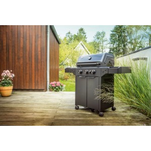 Jamestown Grill gazowy KNOX 3+1-palnikowy 14,35 kW